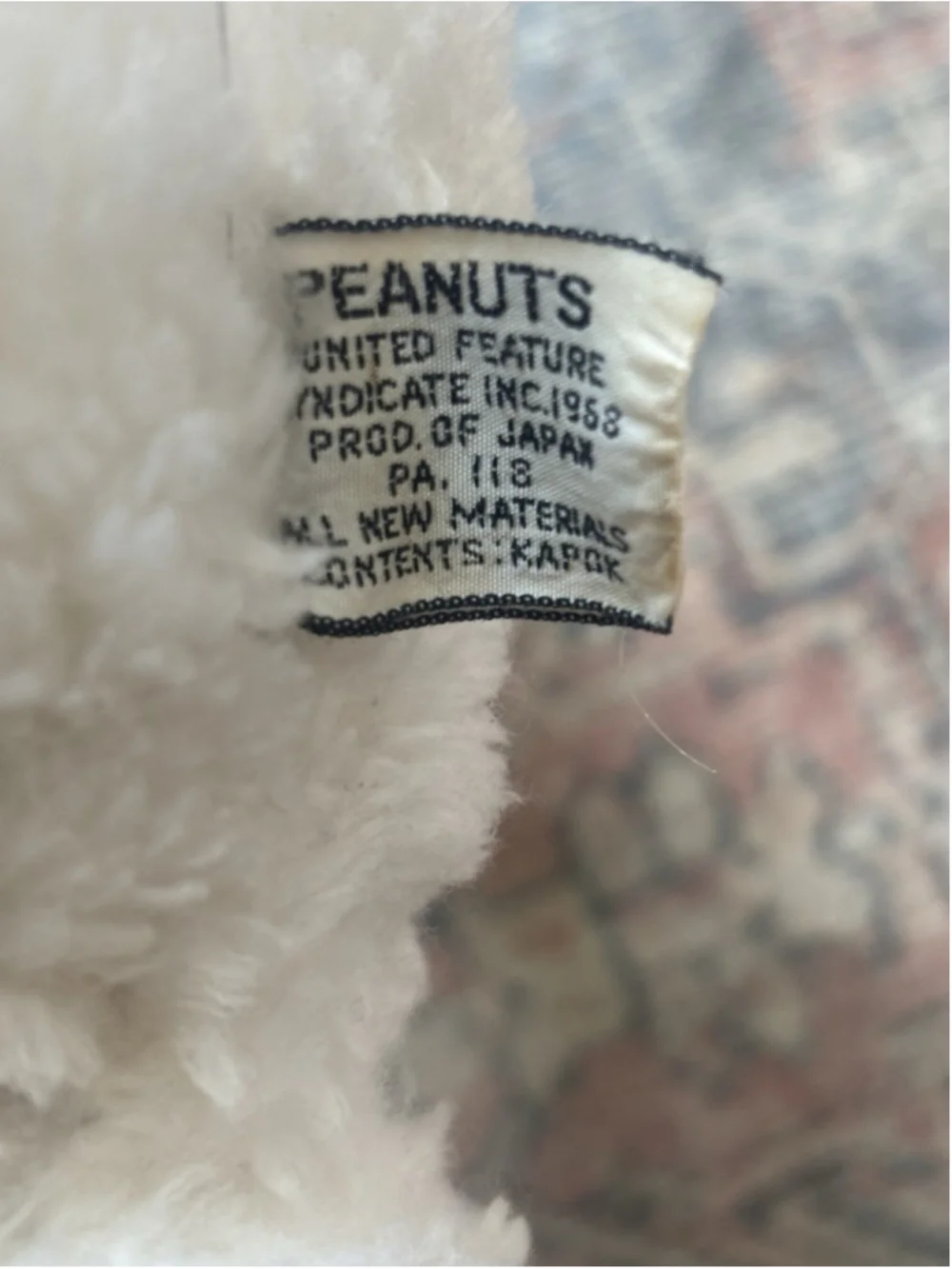 Very Rare 30 Inch Snoopy 1968 Plush Toy Vintage Made in Japan Original (peanuts)